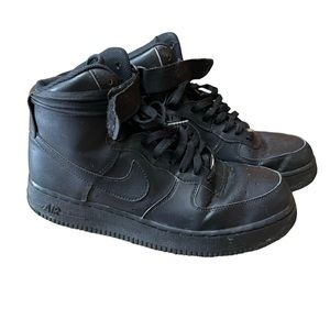 Nike Air Force 1 ‘07 High Top Sneaker in Triple Black Men’s Size US 9.5 EU 43